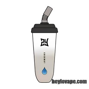 Zhuiyun Mini Cup E-cigs Indiúscartha 6800 Puff # Cnó Cócó