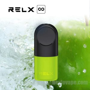 Relx Infinity Cartúis Pod Athsholáthair 650 Puff # Crisp Green 3%