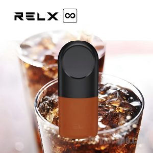 Relx Infinity Cartúis Pod Athsholáthair # Gealbhan Dorcha 650 Puff 1.8ml
