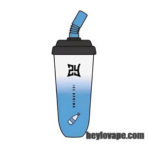 Zhuiyun Mini Cup E-cigs Indiúscartha # Oighear Earraigh 6800 Puff 16ml