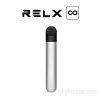 Relx Infinity Córais Pod 650 Puff Airgid