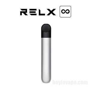 Relx Infinity Córais Pod 650 Puff Airgid