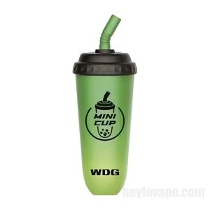 Wdg Mini Cup E-cigs Indiúscartha # Líomóid Féar 5000 Puff