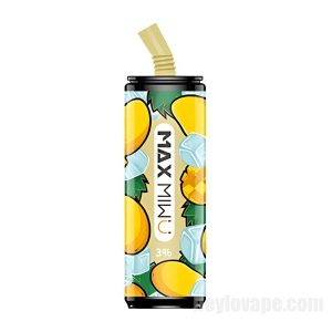 Max Miwu Coke Tin E-cigs Indiúscartha 3600 Puff # Mango Oighear