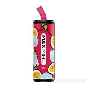 Max Miwu Coke Tin E-cigs Indiúscartha # Paisean Torthaí Oighear 3600 Puff 12ml