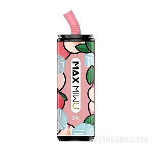 Max Miwu Coke Tin E-cigs Indiúscartha # Péitseog Popsicle 3600 Puff 12ml