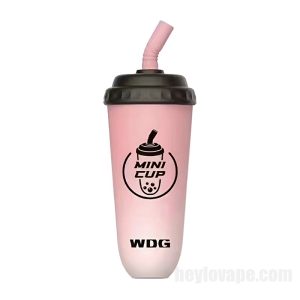 Wdg Mini Cup E-cigs Indiúscartha 5000 Puff # Péitseog Sóid 600mah