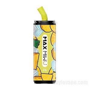 Max Miwu Coke Tin E-cigs Indiúscartha # Pineapple Storm 3600 Puff