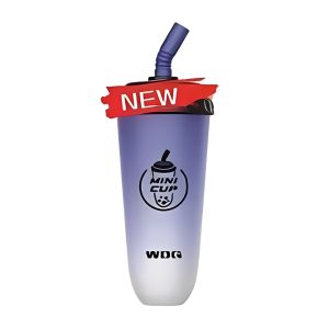 WDG Mini Cup Disposable Vape Device 5000 Puffs # Blueberry Burst