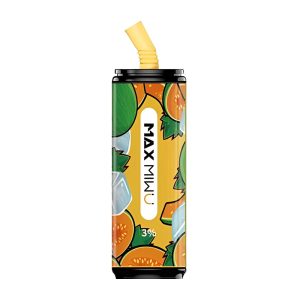 MAX MIWU Coke Tin Disposable Vape Device 3600 Puffs # Cantaloupe