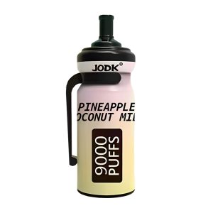 JODK Bottle Disposable Vape Device 9000 Puffs # Pineapple Coconut Milk