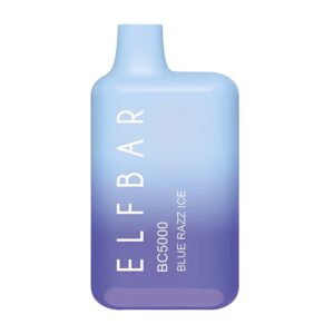 ELF BAR Disposable Vape Device BC 5000 Puffs # Blue Razz Ice
