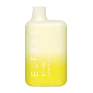 ELF BAR Disposable Vape Device BC 5000 Puffs # Mango Peach