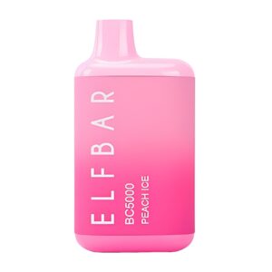 ELF BAR Disposable Vape Device BC 5000 Puffs # Peach Ice