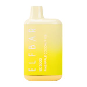 ELF BAR Disposable Vape Device BC 5000 Puffs # Pineapple Cocunut Ice