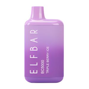 ELF BAR Disposable Vape Device BC 5000 Puffs # Triple Beppy Ice