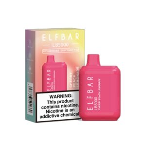 ELF BAR LB5000 Disposable 5000 Puffs Cherry Peach Lemonade