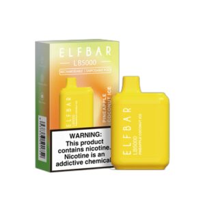 ELF BAR LB5000 Disposable Pineapple Coconut Ice 5000 Puffs