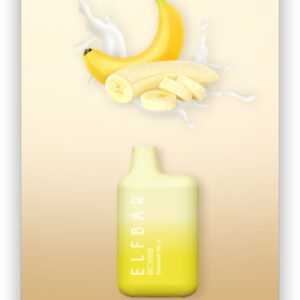 ELF BAR BC2000 Disposable Banana Milk 2000 Puffs 5ml