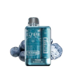 ELF BAR TE5000 Disposable 5000 Puffs Blueberry Ice 550mAh