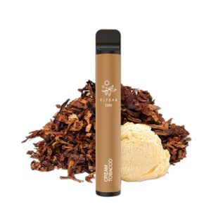 ELF BAR 1500 Disposable Cream Tobacco 1500 Puffs 850mAh