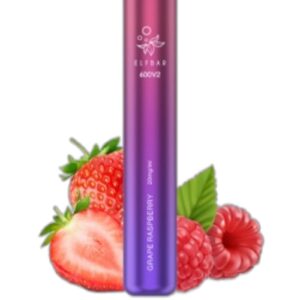 ELF BAR 600V2 Disposable Grape Raspberry 600 Puffs 550mAh