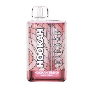 ELF BAR Hookah TE5000 Disposable 5000 Puffs Juicy Peach 13.5ml