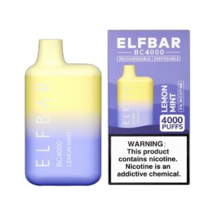 ELF BAR BC4000 Disposable 4000 Puffs Lemon Mint