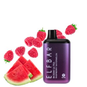 ELF BAR BC5000 Ultra Disposable Raspberry Watermelon 5000 Puffs