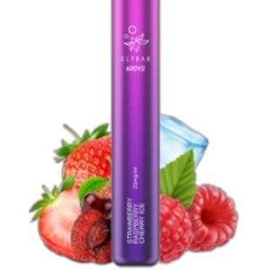 ELF BAR 600V2 Disposable Strawberry Raspberry Berry Ice 600 Puffs