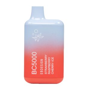 ELF BAR BC5000 Disposable 5000 Puffs Strawberry Raspberry Cherry Ice 13ml